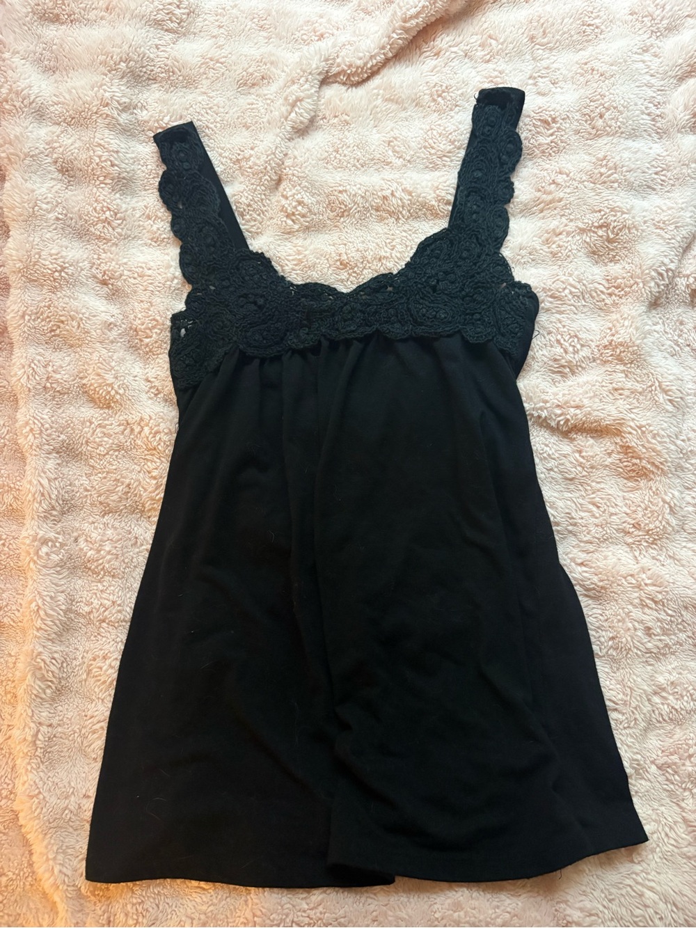 Babydoll Black Women’s Tank Top